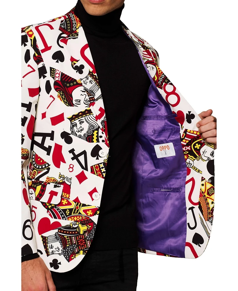 OppoSuits Men's Party Blazers - Printed Theme Jackets Multicolor