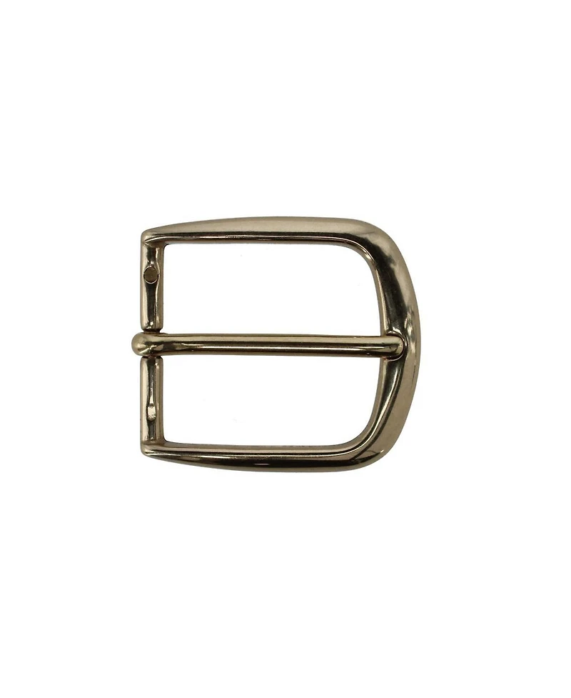 Trafalgar Men's 35mm Solid Brass Italian Classic Rounded Harness Belt Buckle