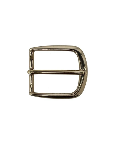 Trafalgar Men's 35mm Solid Brass Italian Classic Rounded Harness Belt Buckle