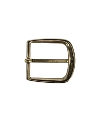 Trafalgar Men's 35mm Solid Brass Italian Classic Rounded Harness Belt Buckle