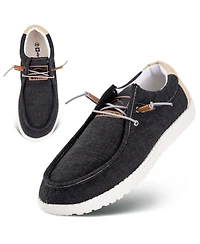Alpine Swiss Men's Flynn Boat Shoes Lightweight Slip-On Loafers Moc Toe Sailing Deck Breathable Summer Travel Light Enough to Float