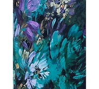 Xscape Petites Printed Straight-Neck Sleeveless Maxi Dress