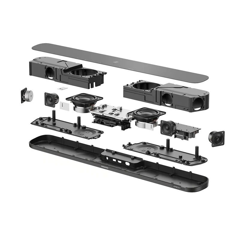 Sennheiser Ambeo Soundbar Mini - Immersive 3D Audio for Tv, Movies, and Music