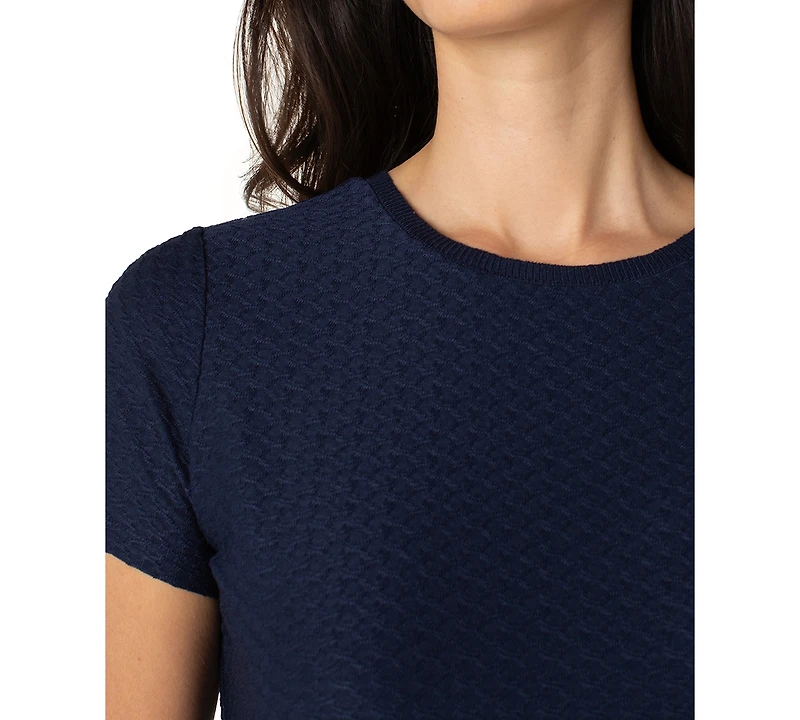 Liverpool Los Angeles Women's Jacquard Crewneck T-Shirt