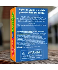 Quokka Board Game for Kids - Family Card and Adults Higher or Lower | Guess Fun Questions Easy to Learn 2 + Players