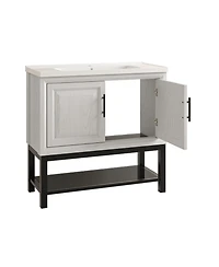 36" Vanity with Ceramic sink
