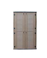 Mondawe Outdoor Resin Storage Cabinet (Single-Tier, Lockable)