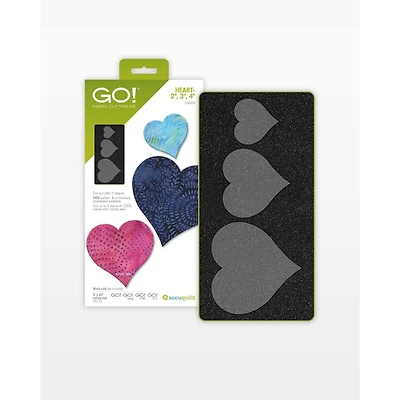 Accuquilt Go! Heart-2", 3", 4" Die