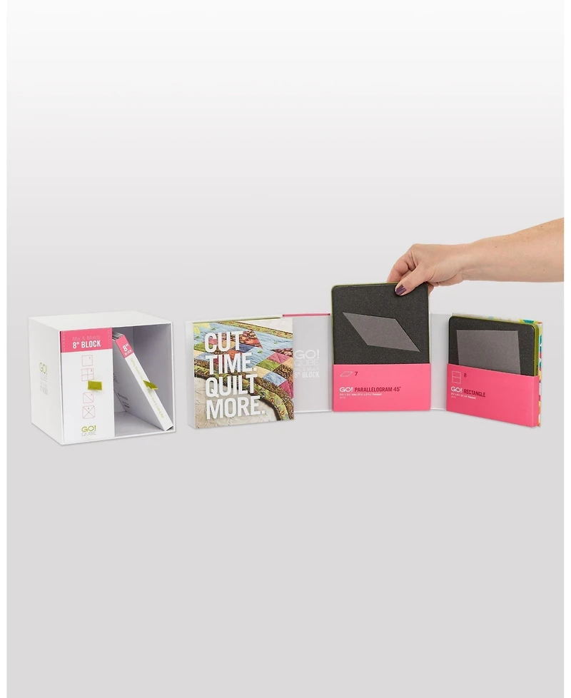 Accuquilt Go! Qube Mix & Match 8" Block