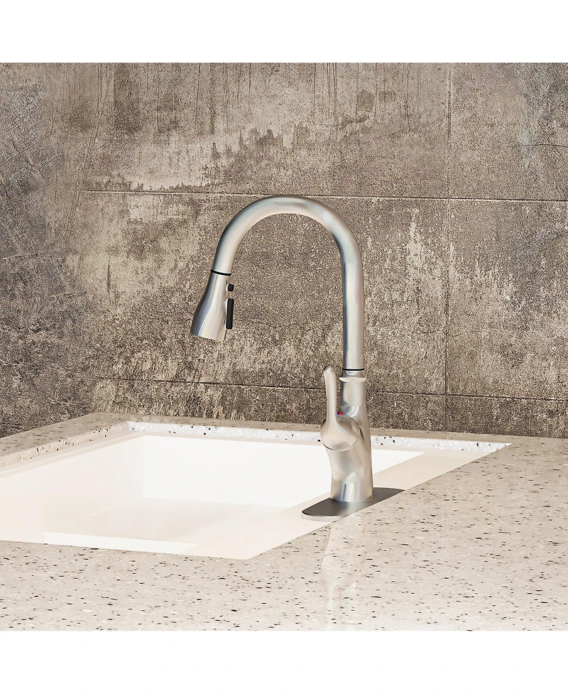 Pull Down Touchless Single Handle Kitchen Faucet