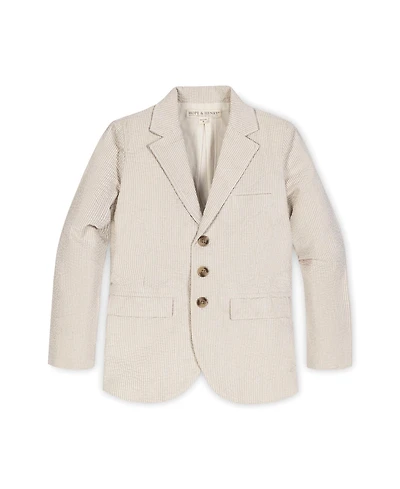 Hope & Henry Boys' Classic Seersucker Suit Jacket, Toddler