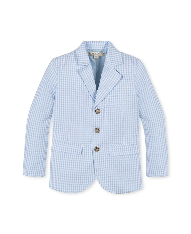 Light Blue Seersucker Suit Macys Shop Hope Henry Boys' Organic