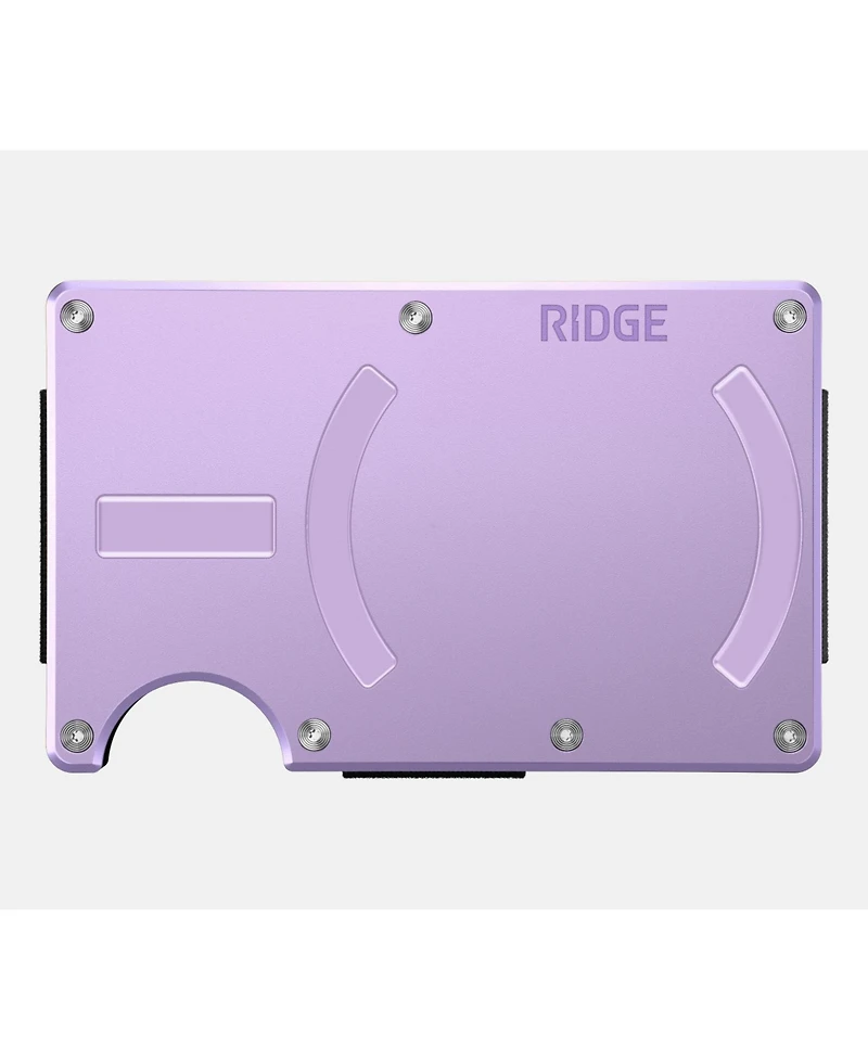 The Ridge Men's Ridge Wallet For Magsafe - Lavender - Cash Strap