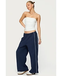 Edikted Womens Petite Autumn Sweatpants