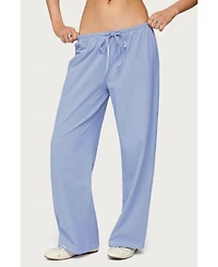 Edikted Women's Olivia Striped Loose Fit Pants
