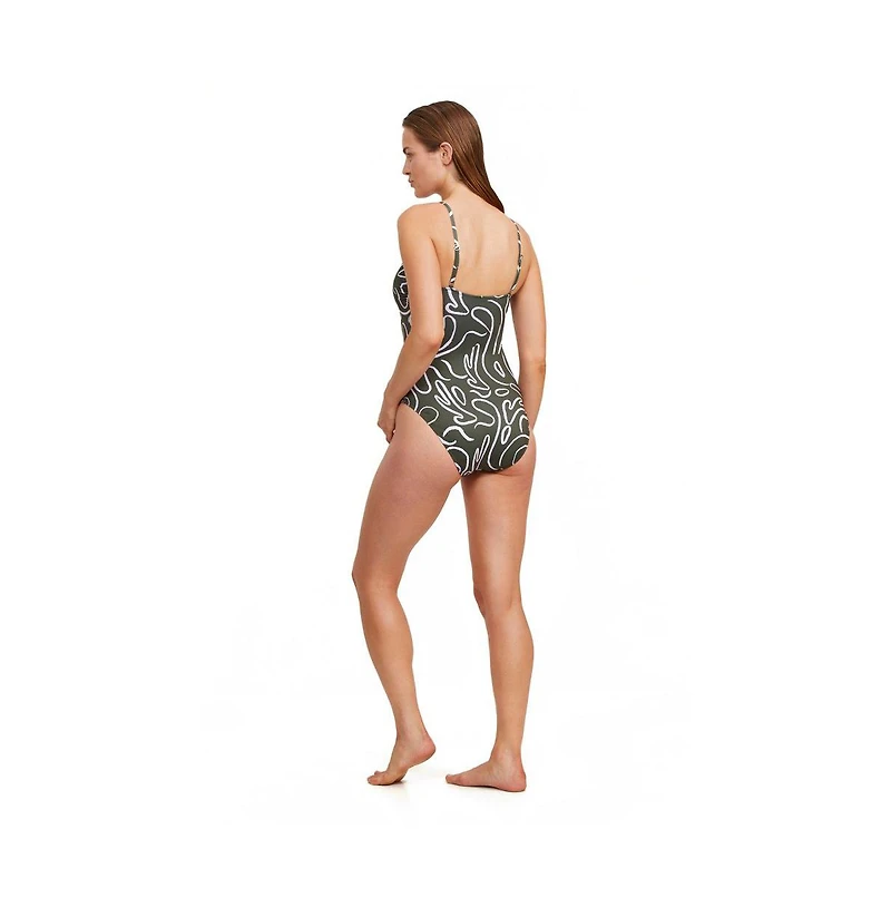 Luma Gottex Women's Artsy Chic V Wire One Piece