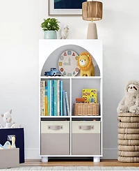Sourcing Solutions Arched 23" Solid Wood Kids Curve Appeal Bookcase
