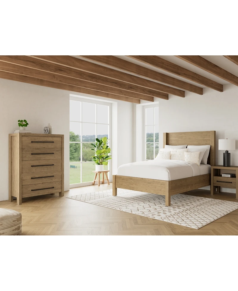 Davie 3-Pc. Full Set (Panel Bed