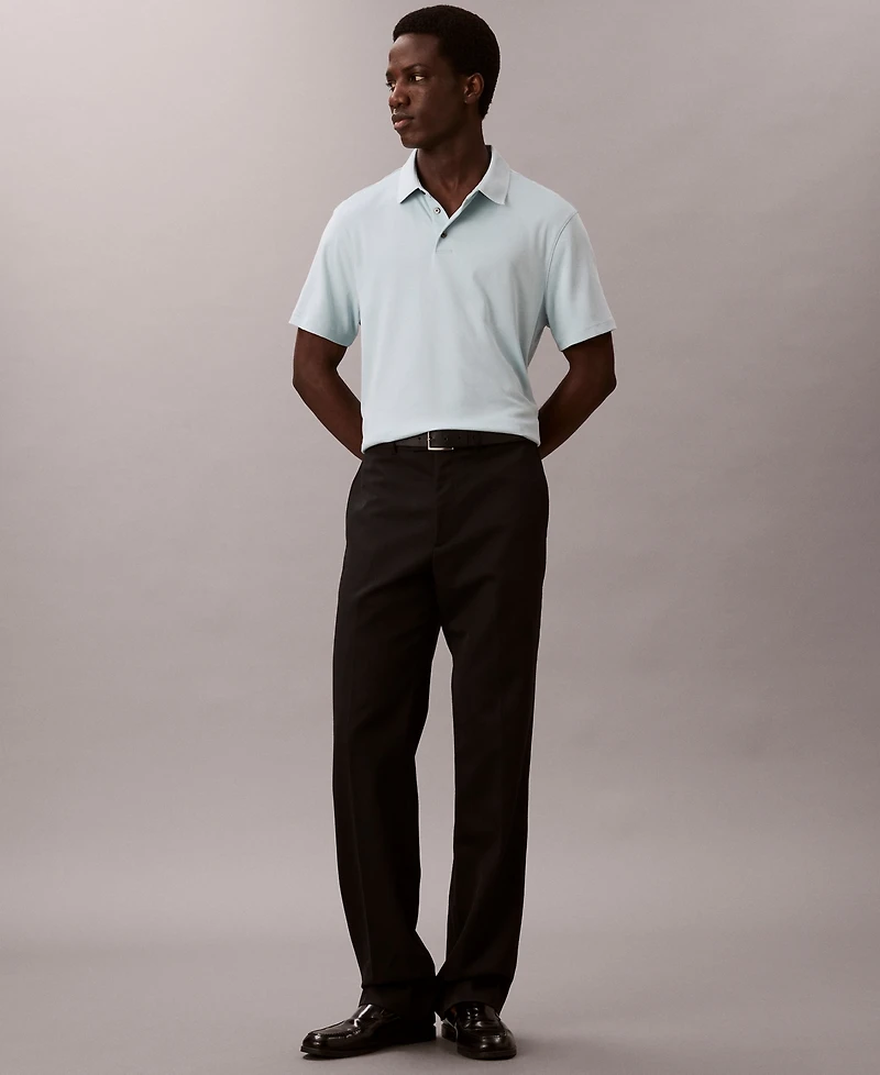 Calvin Klein Men's Short Sleeve Supima Cotton Polo Shirt