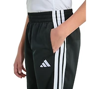 adidas Toddler & Little Boys Elastic-Waistband Essential 3-Stripe Jogger Pants