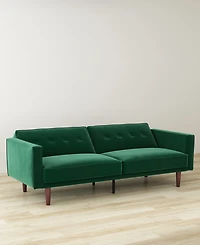 Gold Sparrow 84" Velvet Blake Convertible Sofa Bed, Created for Macy's
