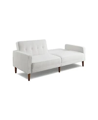 Gold Sparrow 80" Faux Fur Camden Convertible Sofa Bed, Created for Macy's