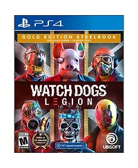 Ubisoft Watch Dogs Legion for PlayStation 4 Gold Steelbook Edition