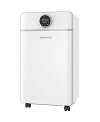 Chivalz Dehumidifier for Bedroom, Dehumidifier for Basement up to 1800 sqft, 3 Operation Modes, 24H Timer, White