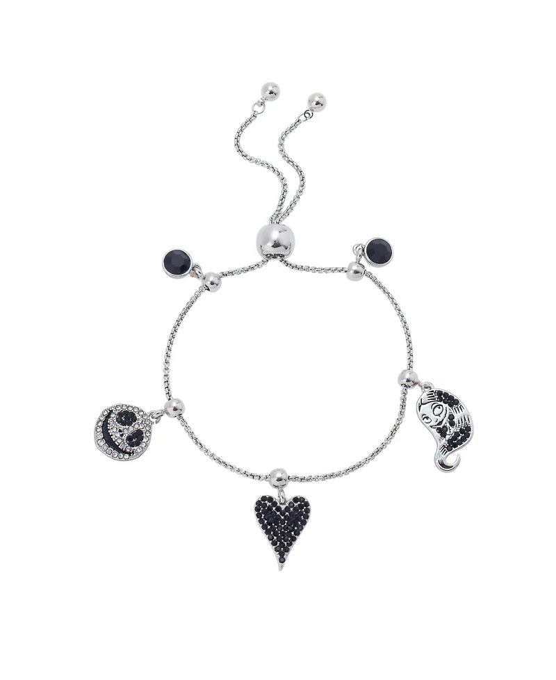 Disney Nightmare Before Christmas Charm Bolo Bracelet