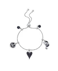 Disney Nightmare Before Christmas Charm Bolo Bracelet