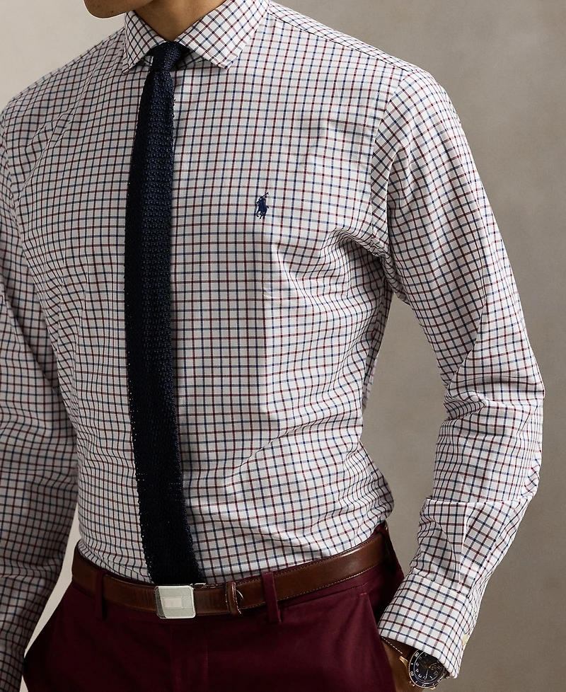 Polo Ralph Lauren Men's Classic-Fit Plaid Stretch Poplin Shirt
