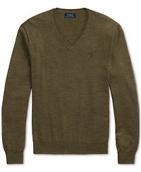 Polo Ralph Lauren Men's Washable Wool V-Neck Sweater