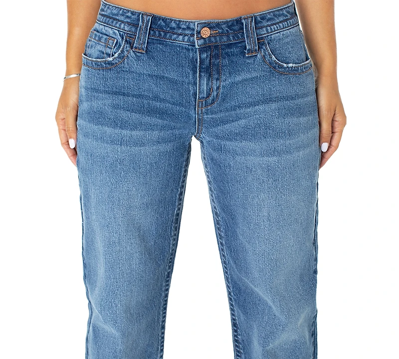 Celebrity Pink Juniors' Low-Rise Baggy Jeans