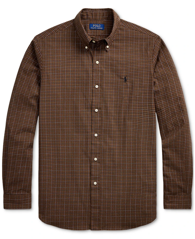 Polo Ralph Lauren Men's Classic-Fit Plaid Twill Shirt