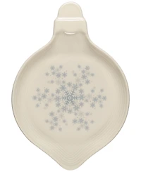 Fiesta Linen Snowflakes Ornament-Shaped Plate, Exclusively at Macy's