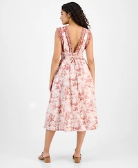 En Saison Women's Sedona Midi Dress