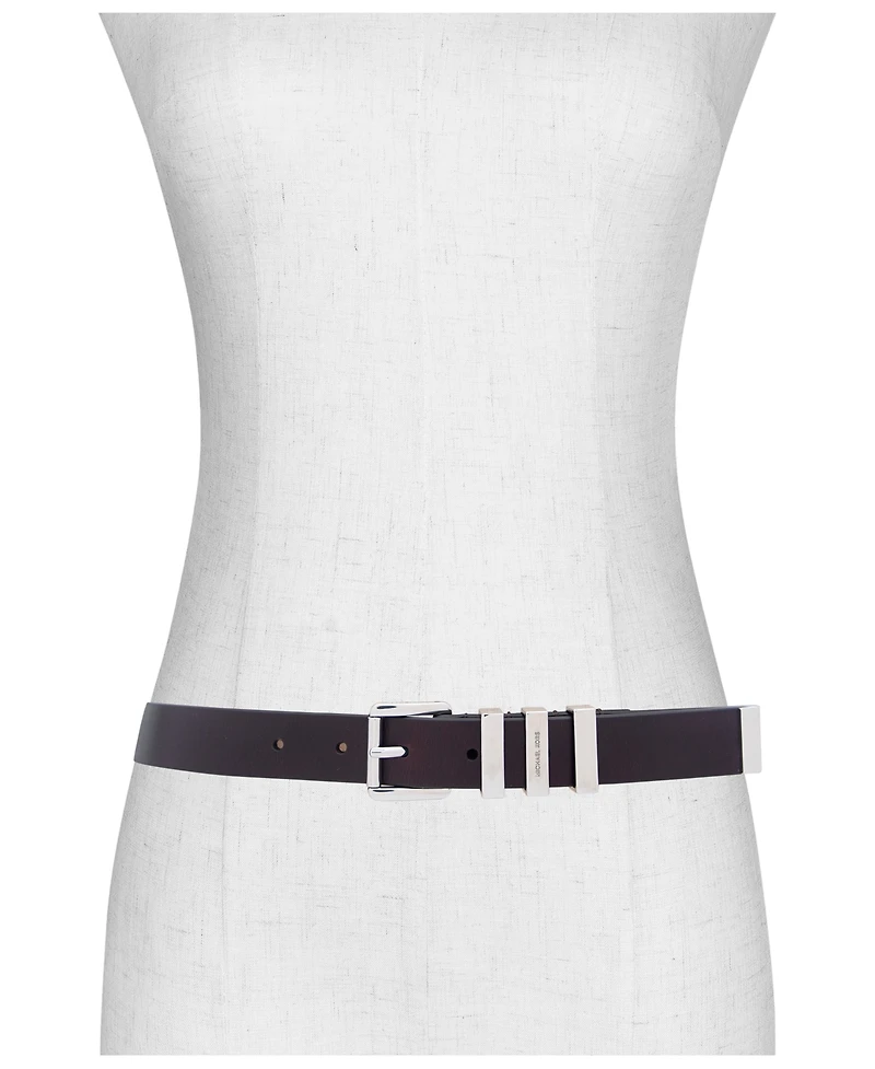 Micheal Kors Women's Smooth Leather Belt