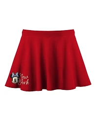 Disney Toddler and Little Girls 2-Piece Minnie New York T-Shirt Skirt Set