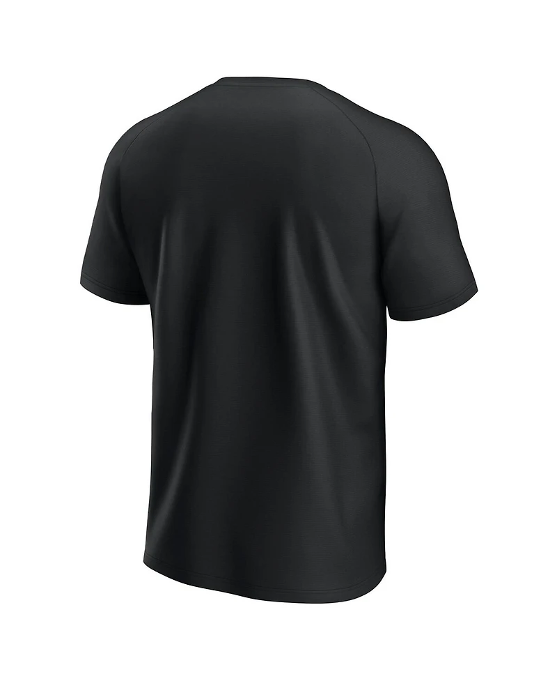 Fanatics Men's Black Chicago White Sox Raglan T-Shirt