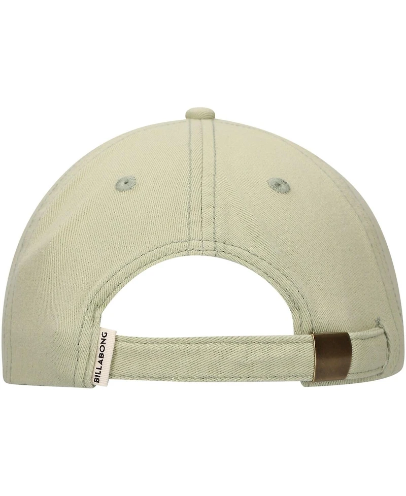 Billabong Women's Light Green Dad Cap Adjustable Hat