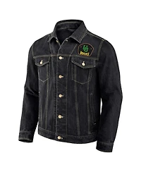 Darius Rucker Collection by Fanatics Men's Black Oregon Ducks Button-Up Denim Jacket