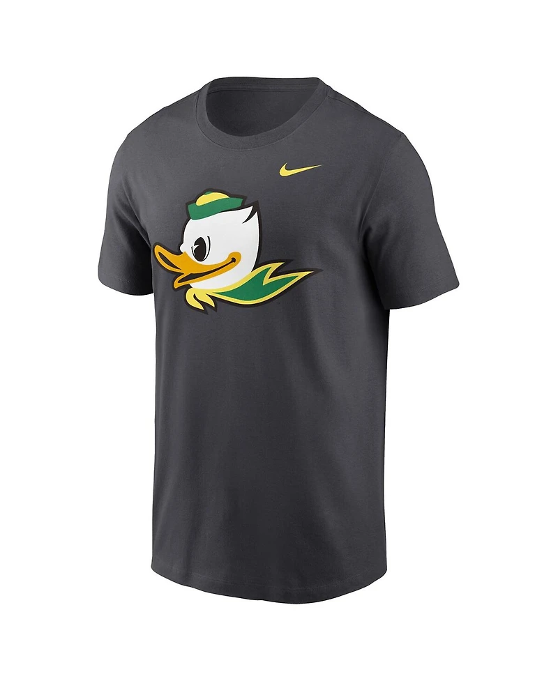 Nike Men's Anthracite Oregon Ducks Primetime Alternate Logo T-Shirt