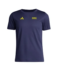 Adidas Big Boys and Girls Navy Nashville Sc Local Wrap T-Shirt