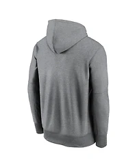 Nike Men's Heather Gray Cleveland Browns Performance Fleece Pullover Hoodie