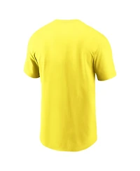Nike Men's Yellow Oregon Ducks Legacy Football Icon T-Shirt