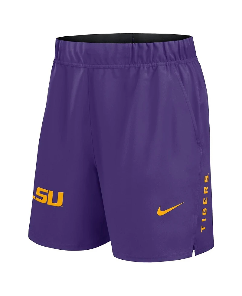 Nike Men's Purple Lsu Tigers Primetime Woven Victory Performance Shorts