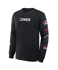 Fanatics Men's Black Carolina Hurricanes Boxed Legacy Long Sleeve T-Shirt