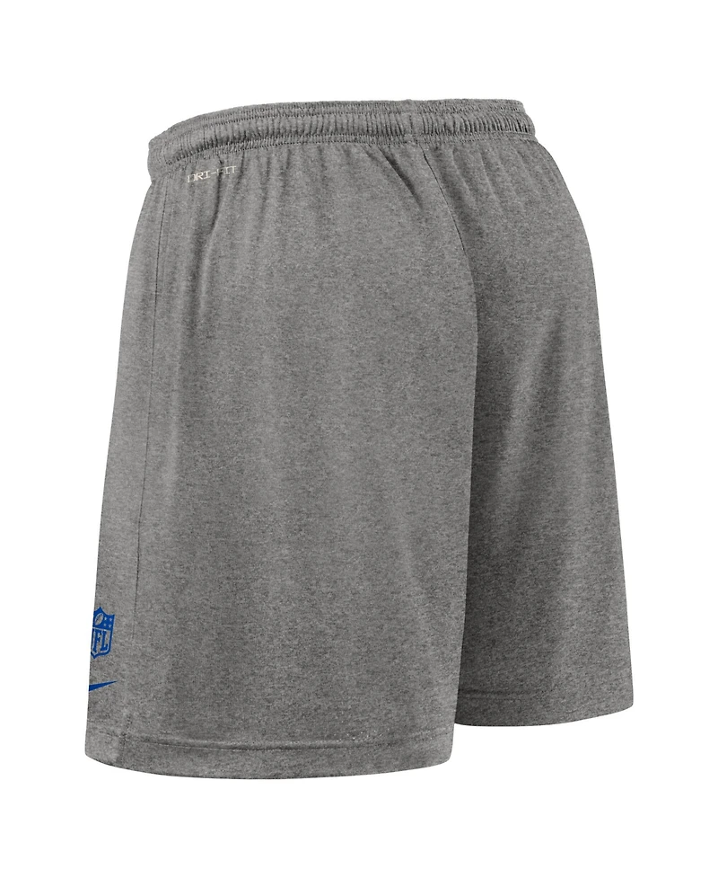 Nike Men's Gray Buffalo Bills Sideline Reversible Performance Shorts