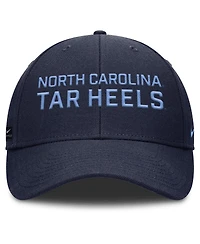 Nike Men's Navy North Carolina Tar Heels Rise Practice Adjustable Hat
