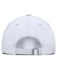 Nike Men's White Duke Blue Devils 2025 Sideline Club Adjustable Hat